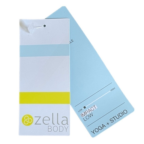 Zella Body Rhythm Gray Longline Sleek Sports Bra Size XS NWT - Picture 5 of 5